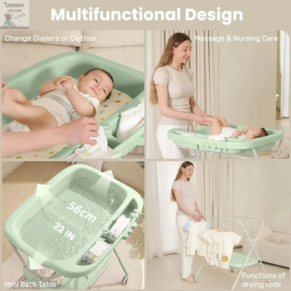 Opvouwbaar  Baby Luier Verschoontafel - Lonzaro Kids