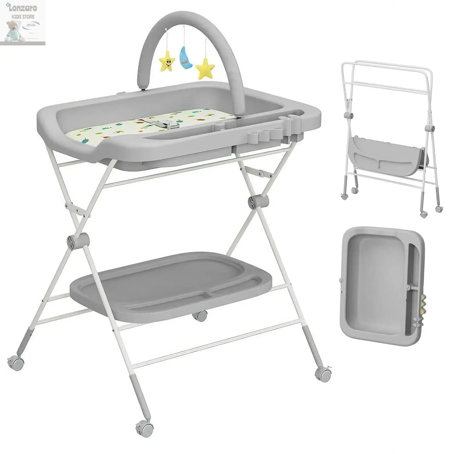 Opvouwbaar  Baby Luier Verschoontafel - Lonzaro Kids