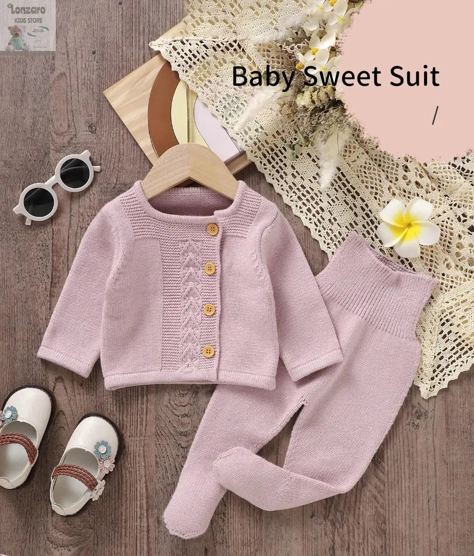 Baby Set: Truien en Broekjes-winter Baby - Lonzaro Kids