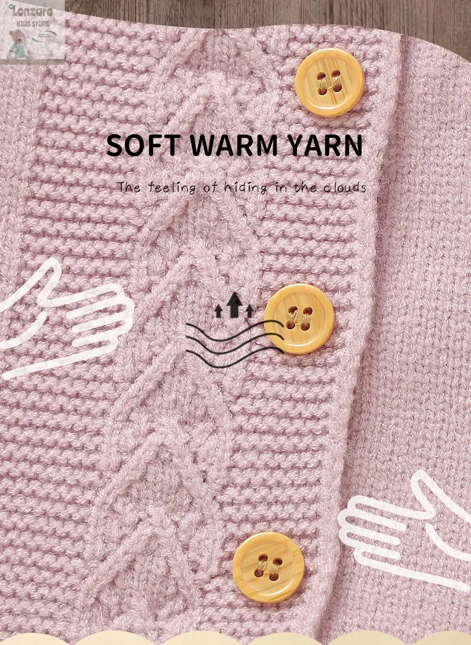 Baby Set: Truien en Broekjes-winter Baby - Lonzaro Kids