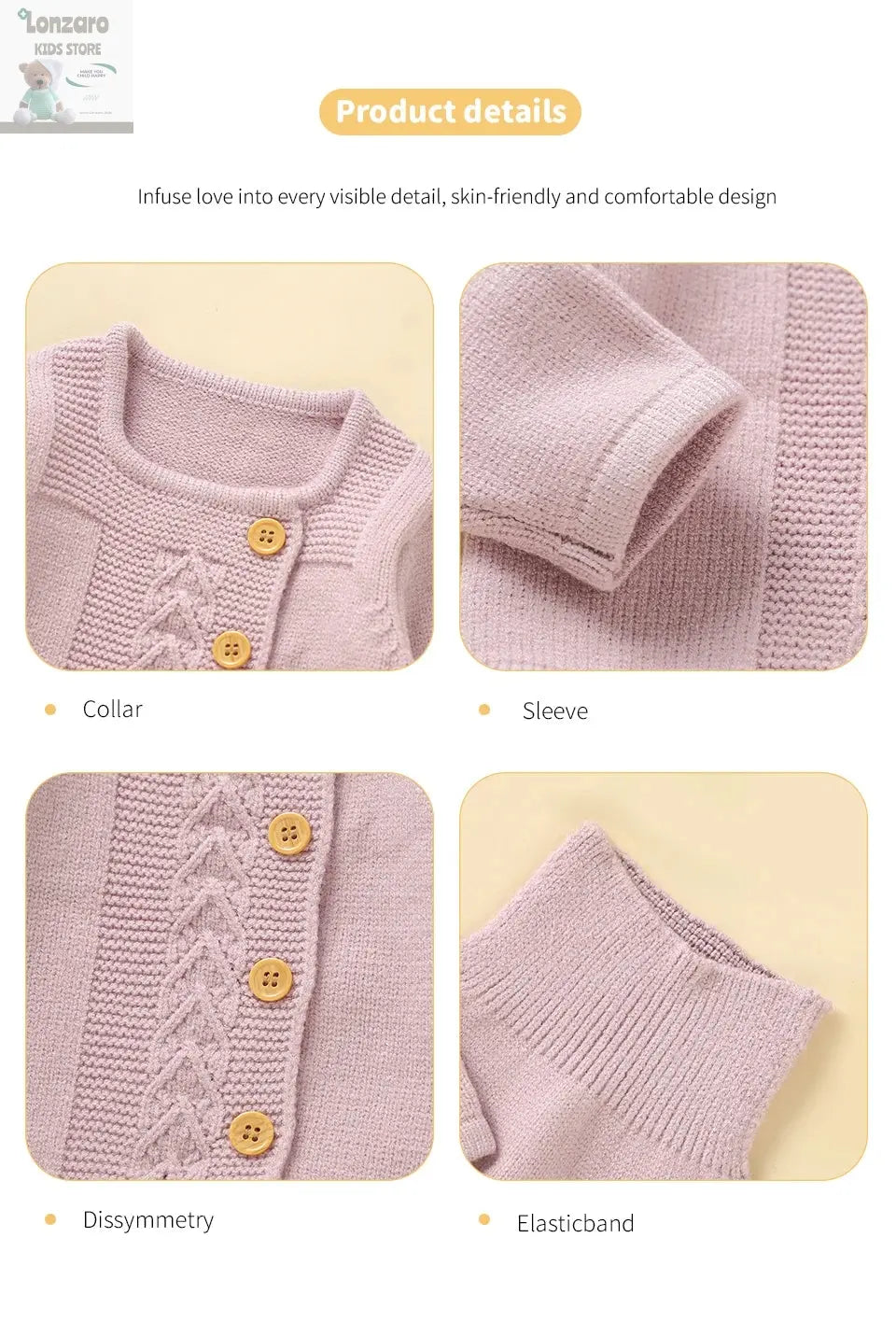 Baby Set: Truien en Broekjes-winter Baby - Lonzaro Kids