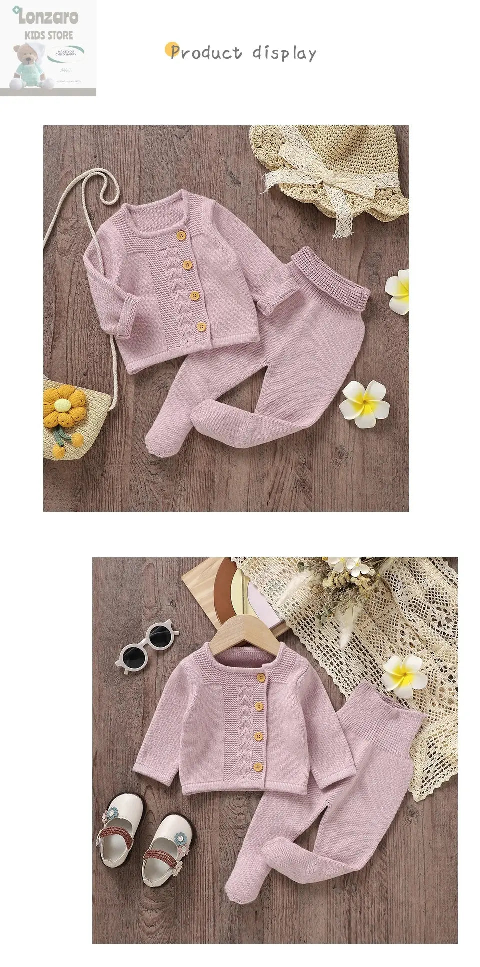 Baby Set: Truien en Broekjes-winter Baby - Lonzaro Kids