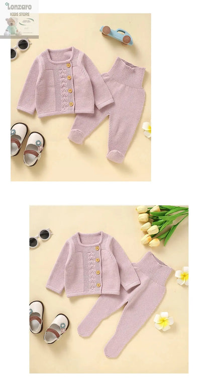 Baby Set: Truien en Broekjes-winter Baby - Lonzaro Kids
