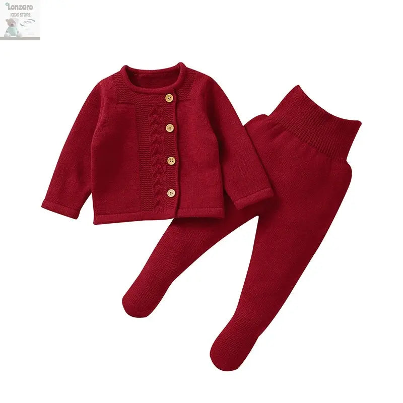 Baby Set: Truien en Broekjes-winter Baby - Lonzaro Kids