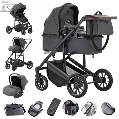 Luxe Opvouwbare Kinderwagen - Lonzaro Kids