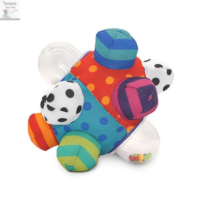 Baby Toy Fun Little Loud Bell Baby Ball Rattles Toy Develop Baby Intelligence Grasping Toy Hand Bell Rattle Toys For Baby Infant Lonzaro Kids