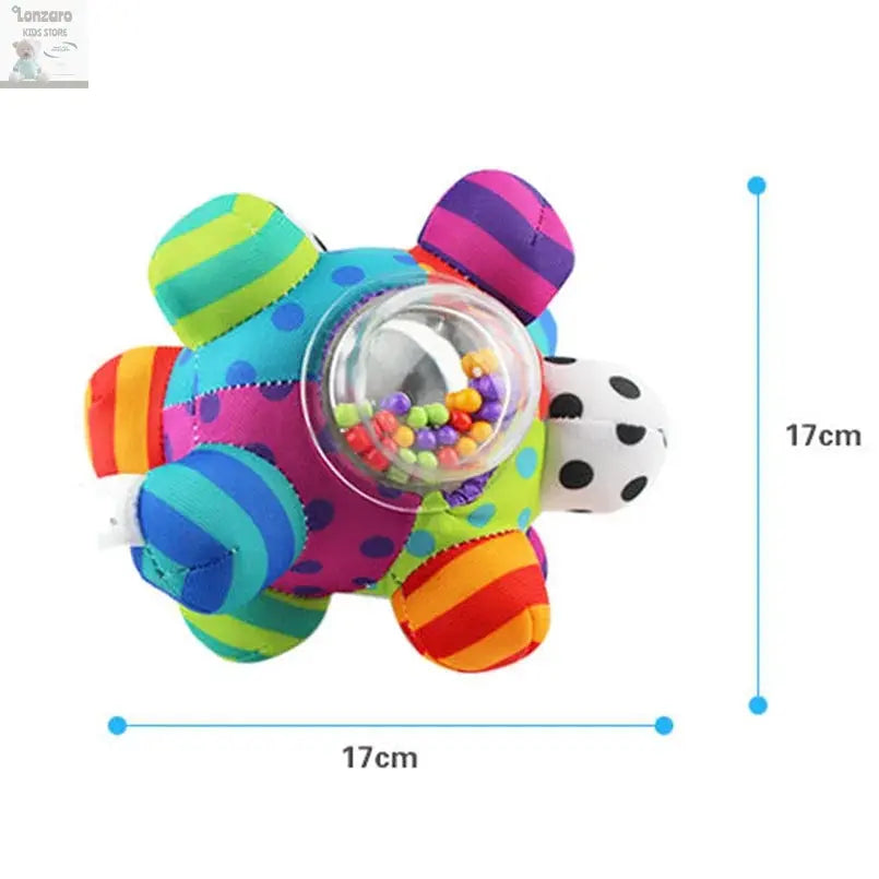 Baby Toy Fun Little Loud Bell Baby Ball Rattles Toy Develop Baby Intelligence Grasping Toy Hand Bell Rattle Toys For Baby Infant Lonzaro Kids