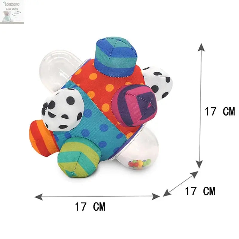 Baby Toy Fun Little Loud Bell Baby Ball Rattles Toy Develop Baby Intelligence Grasping Toy Hand Bell Rattle Toys For Baby Infant Lonzaro Kids
