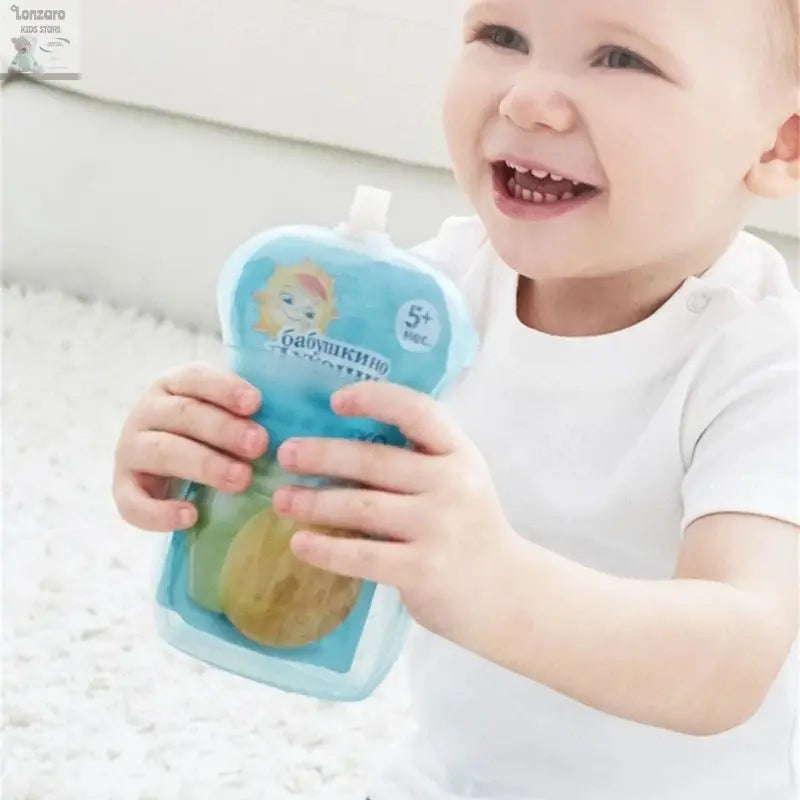 Herbruikbare Houder voor Baby Pouches - Hygiënisch & Compatibel - Lonzaro Kids