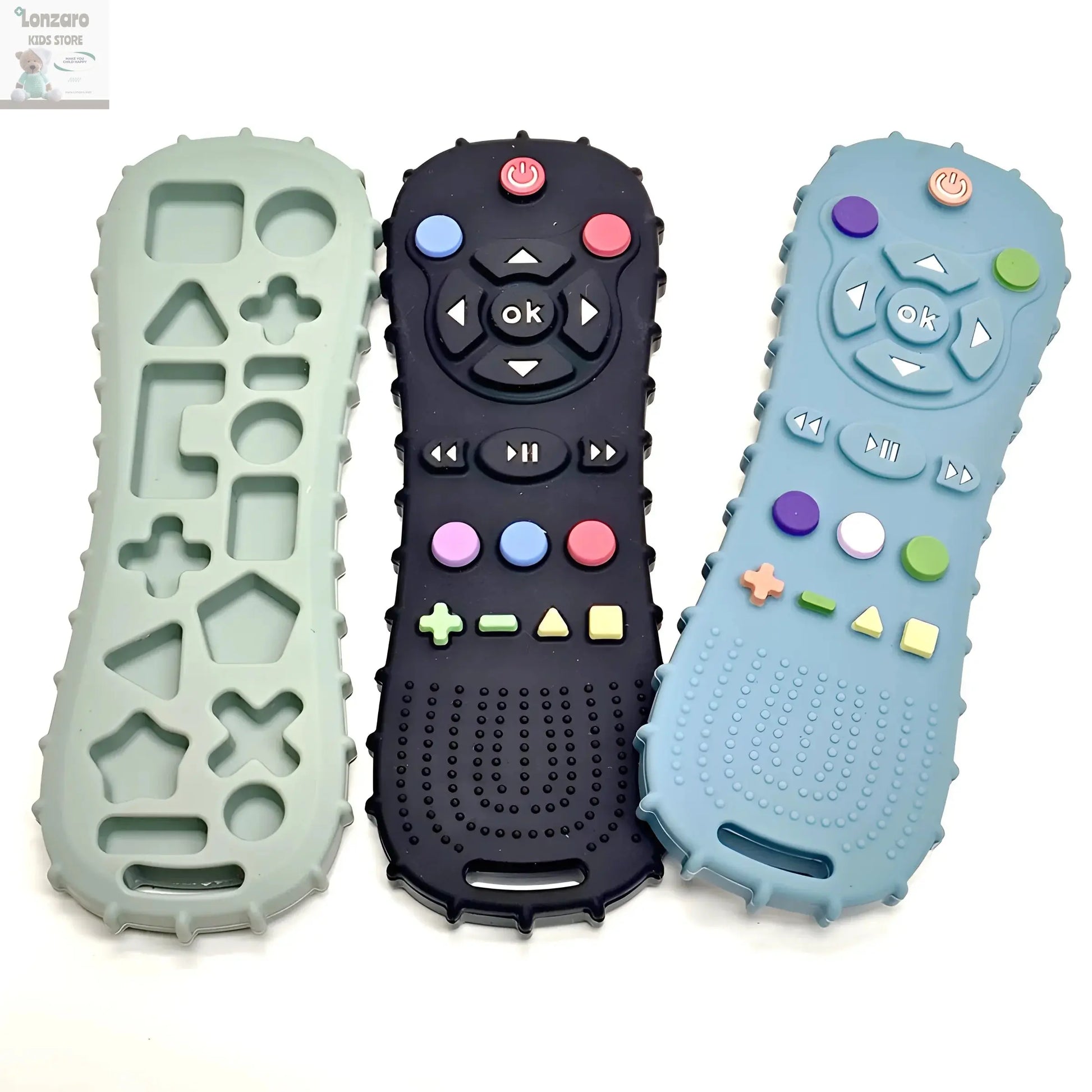 Bijtring  speelgoed Silicone - Lonzaro Kids