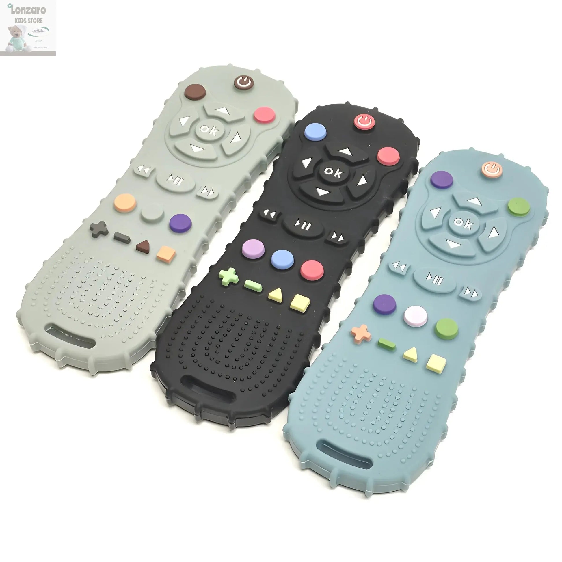 Bijtring  speelgoed Silicone - Lonzaro Kids