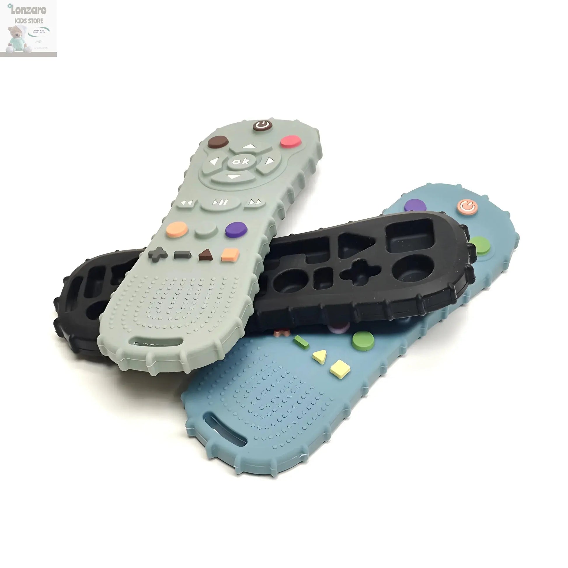 Bijtring  speelgoed Silicone - Lonzaro Kids