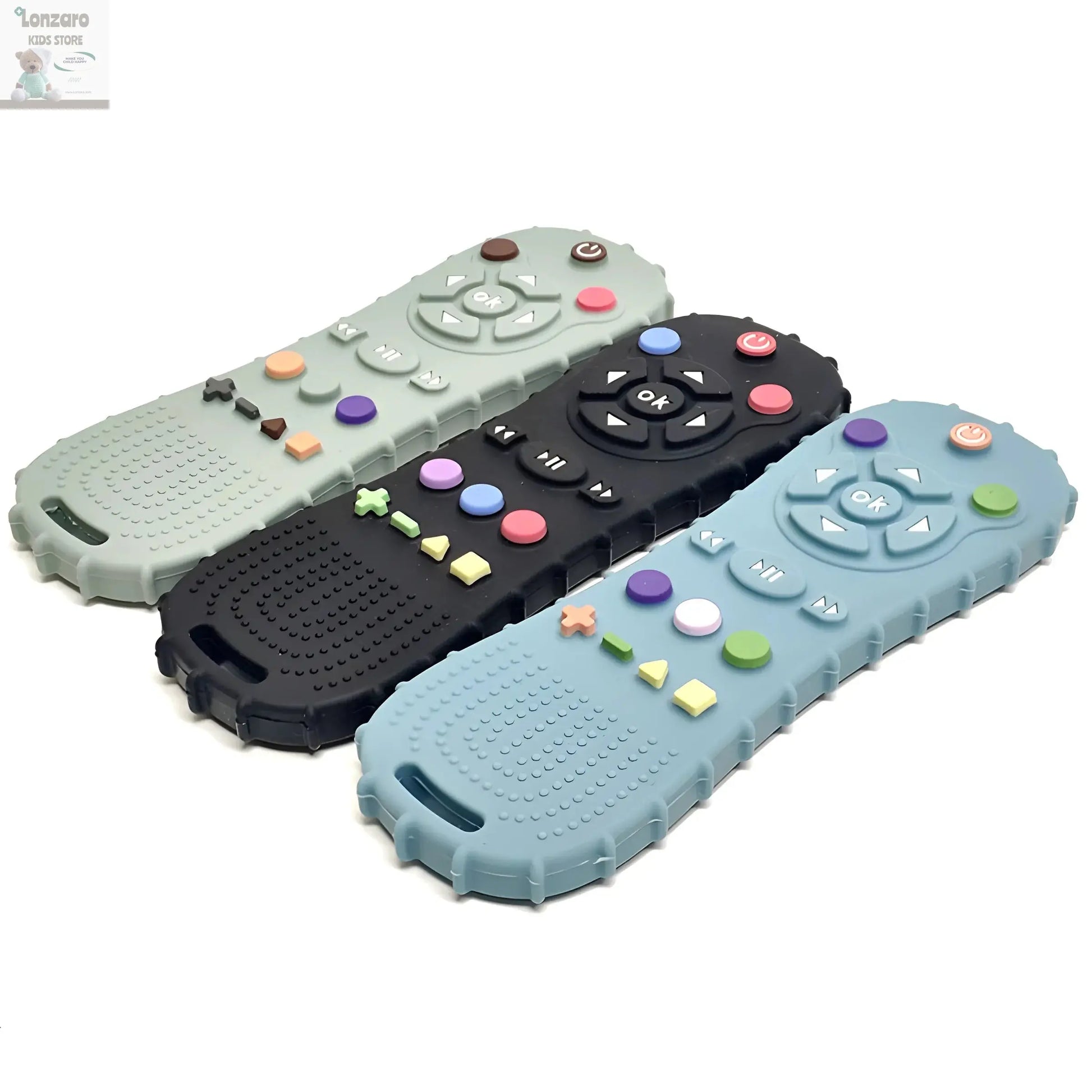 Bijtring  speelgoed Silicone - Lonzaro Kids