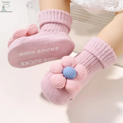 Bloemige Babyset: Hoofdband & Sokken - Lonzaro Kids