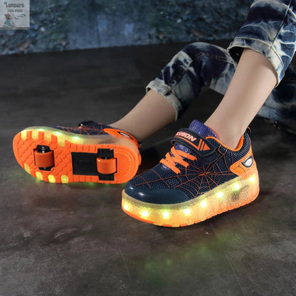Unieke LED-verlichting voor Rolschaatsen - Lonzaro Kids