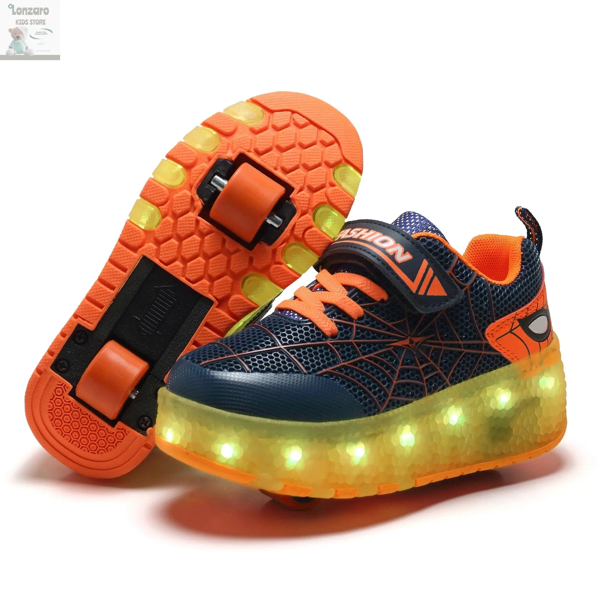 Unieke LED-verlichting voor Rolschaatsen - Lonzaro Kids