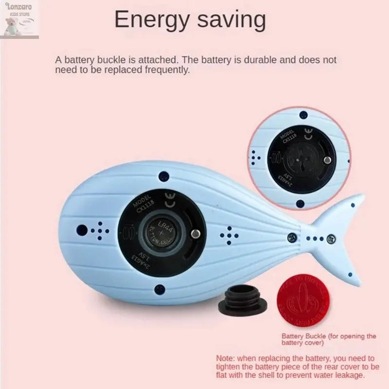 Cartoon Digital Thermometer LED Display Lonzaro Kids