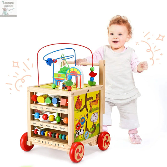 Loopwagen Baby Veiligheid en Stabiliteit - Lonzaro Kids