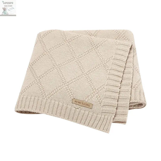 Cotton Baby Blankets Super Soft Newborn Infant Boy Girl Stroller Nursery Cover Quilts 90*70cm Toddler Outdoor Throw Playing Mats Lonzaro Kids