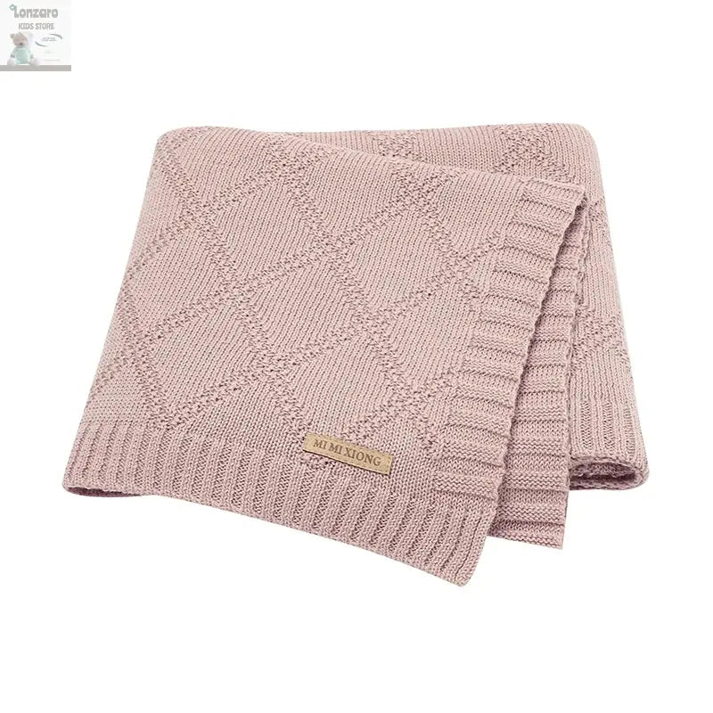Cotton Baby Blankets Super Soft Newborn Infant Boy Girl Stroller Nursery Cover Quilts 90*70cm Toddler Outdoor Throw Playing Mats Lonzaro Kids
