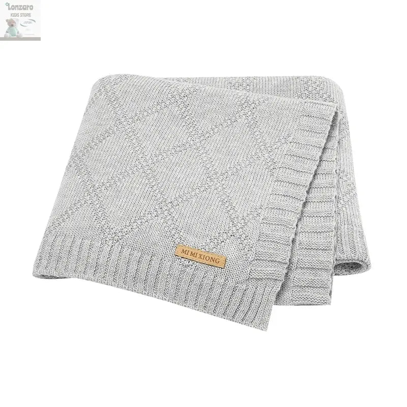 Cotton Baby Blankets Super Soft Newborn Infant Boy Girl Stroller Nursery Cover Quilts 90*70cm Toddler Outdoor Throw Playing Mats Lonzaro Kids
