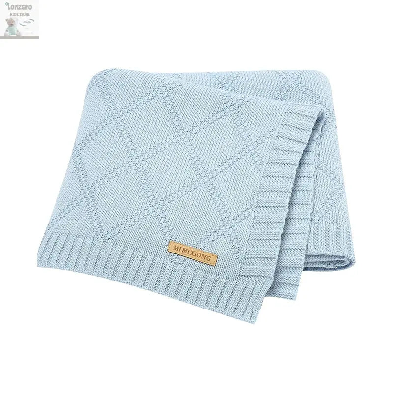 Cotton Baby Blankets Super Soft Newborn Infant Boy Girl Stroller Nursery Cover Quilts 90*70cm Toddler Outdoor Throw Playing Mats Lonzaro Kids