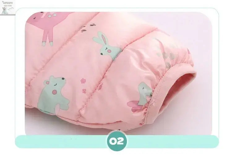 Dino Hoody: Lichte Dons Jas voor Kinderen Lonzaro Kids