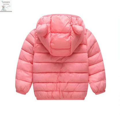 Dino Hoody: Lichte Dons Jas voor Kinderen Lonzaro Kids