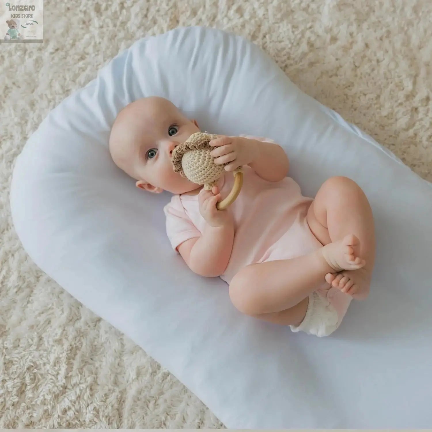 Draagbaar Baby Nest 75*45cm Lonzaro Kids