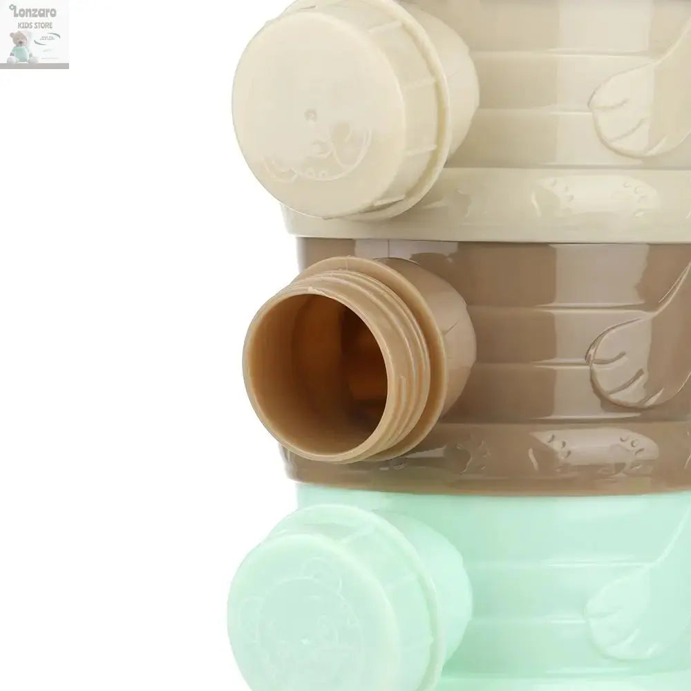 Melkpoeder Box Baby Draagbare 3 of 4 Laagjes - Lonzaro Kids
