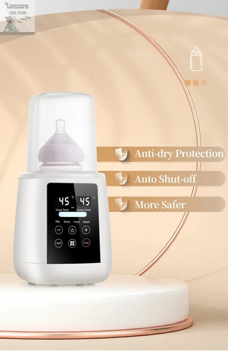 Elektrische  Multifunctionele Flessenwarmer - Lonzaro Kids