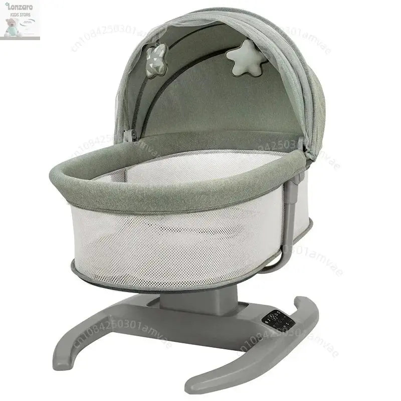Elektrische Babywieg LCD-bedieningspaneel Lonzaro Kids
