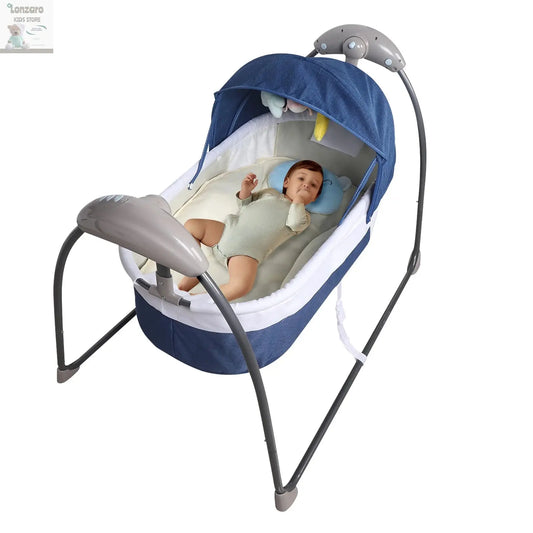 Elektrische Babywip wieg 0 tot 24 maanden Lonzaro Kids