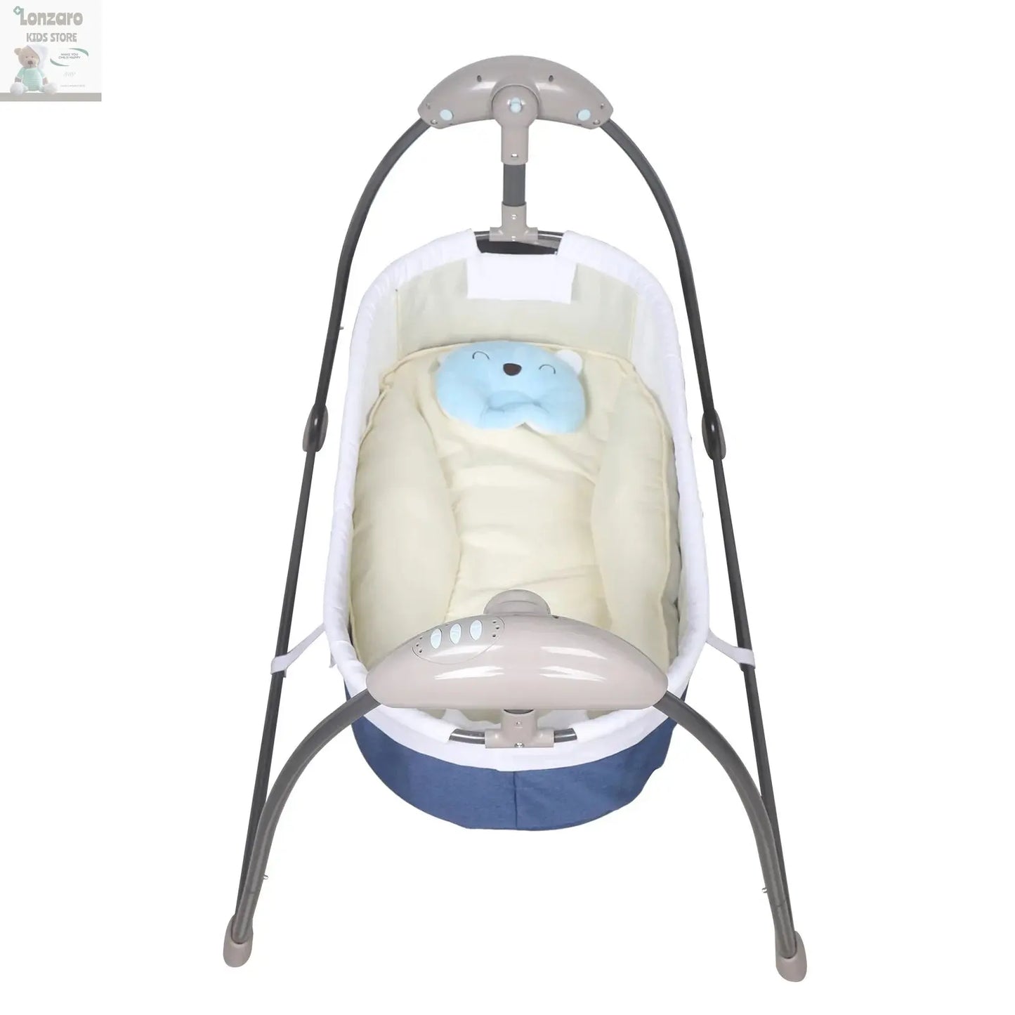 Elektrische Babywip wieg 0 tot 24 maanden Lonzaro Kids