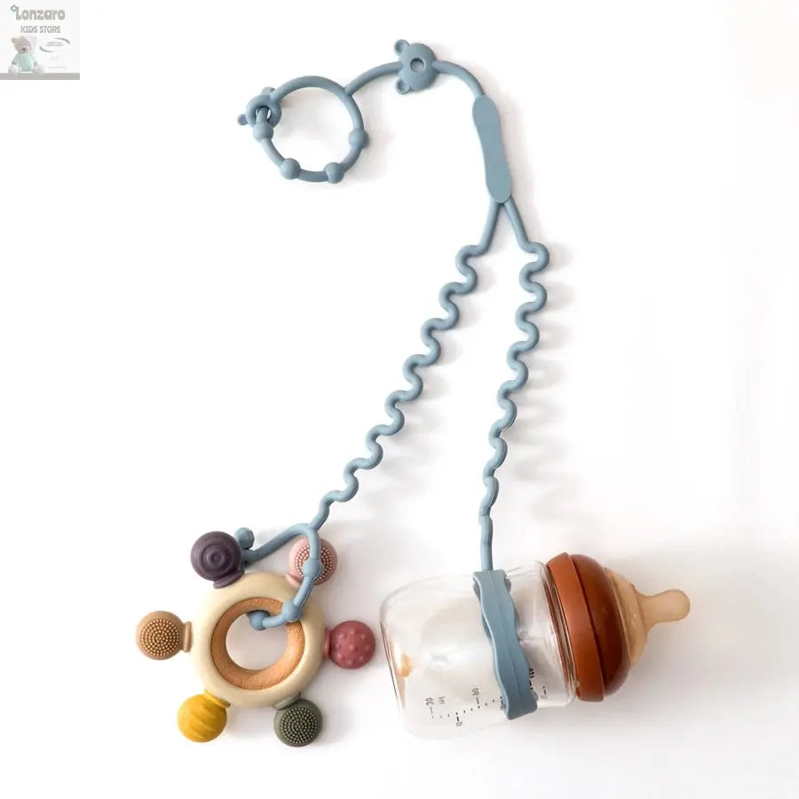 Fopspeenketting met Clips - Verstelbare Silicone Accessoire Lonzaro Kids