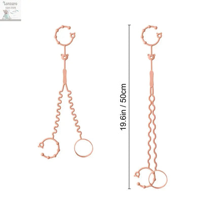 Fopspeenketting met Clips - Verstelbare Silicone Accessoire Lonzaro Kids
