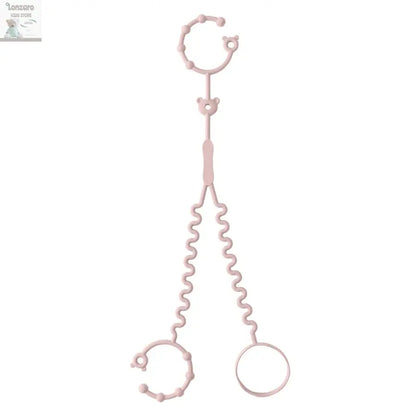 Fopspeenketting met Clips - Verstelbare Silicone Accessoire Lonzaro Kids