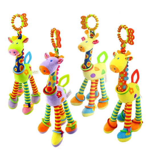 Productnaam: Schattige Giraffe Muzikale Rammelaar Toy - Lonzaro Kids