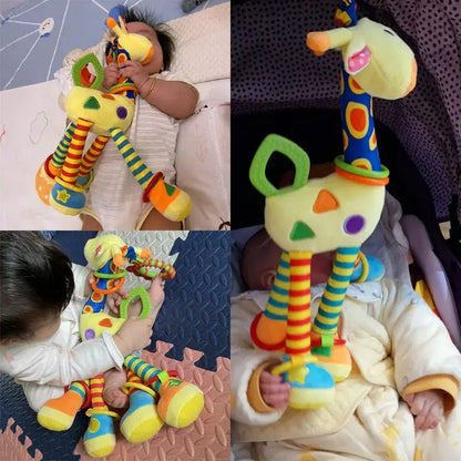 Productnaam: Schattige Giraffe Muzikale Rammelaar Toy - Lonzaro Kids