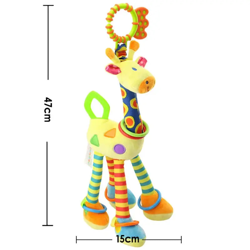 Productnaam: Schattige Giraffe Muzikale Rammelaar Toy - Lonzaro Kids
