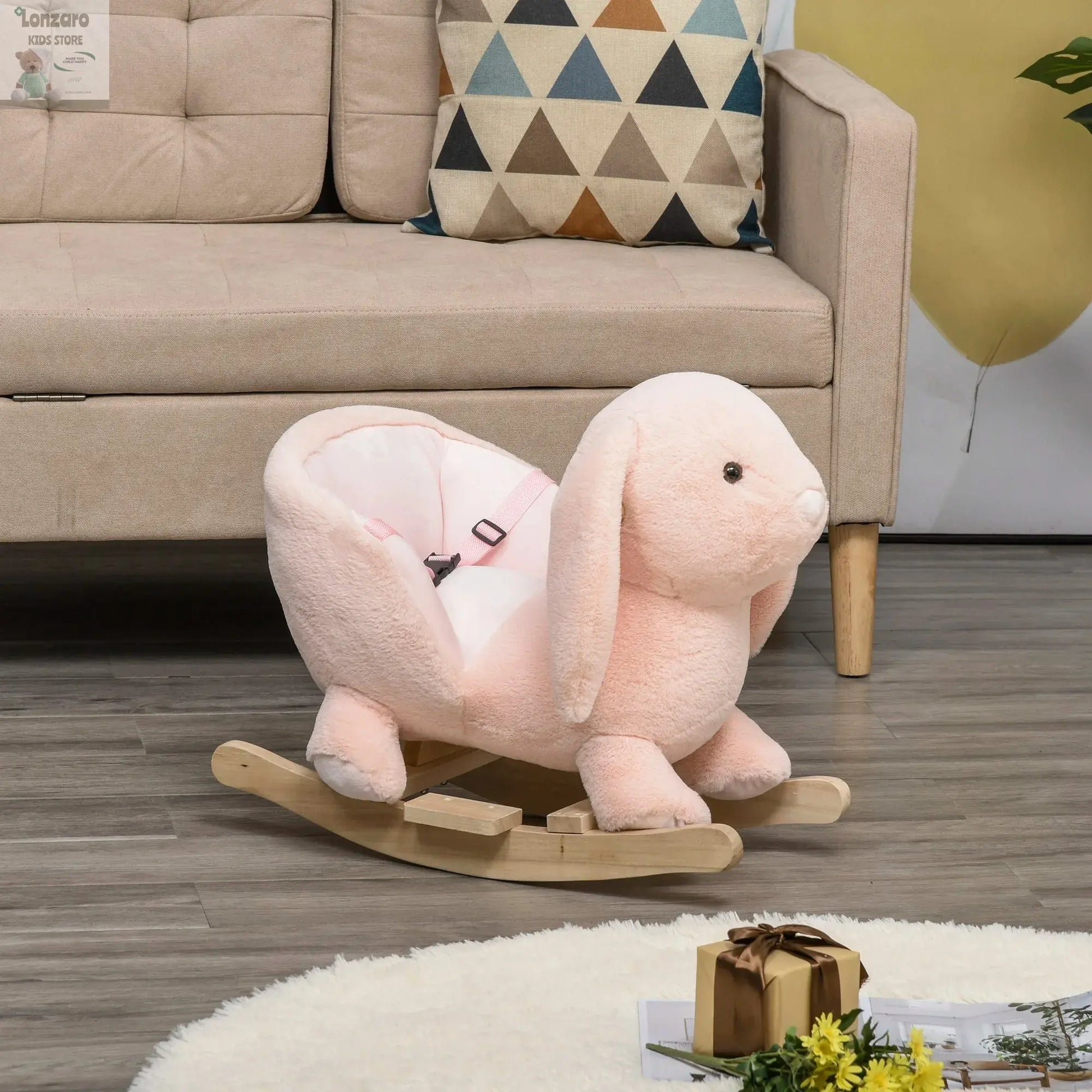 Baby Schommelstoel Met Geluiden - Lonzaro Kids 