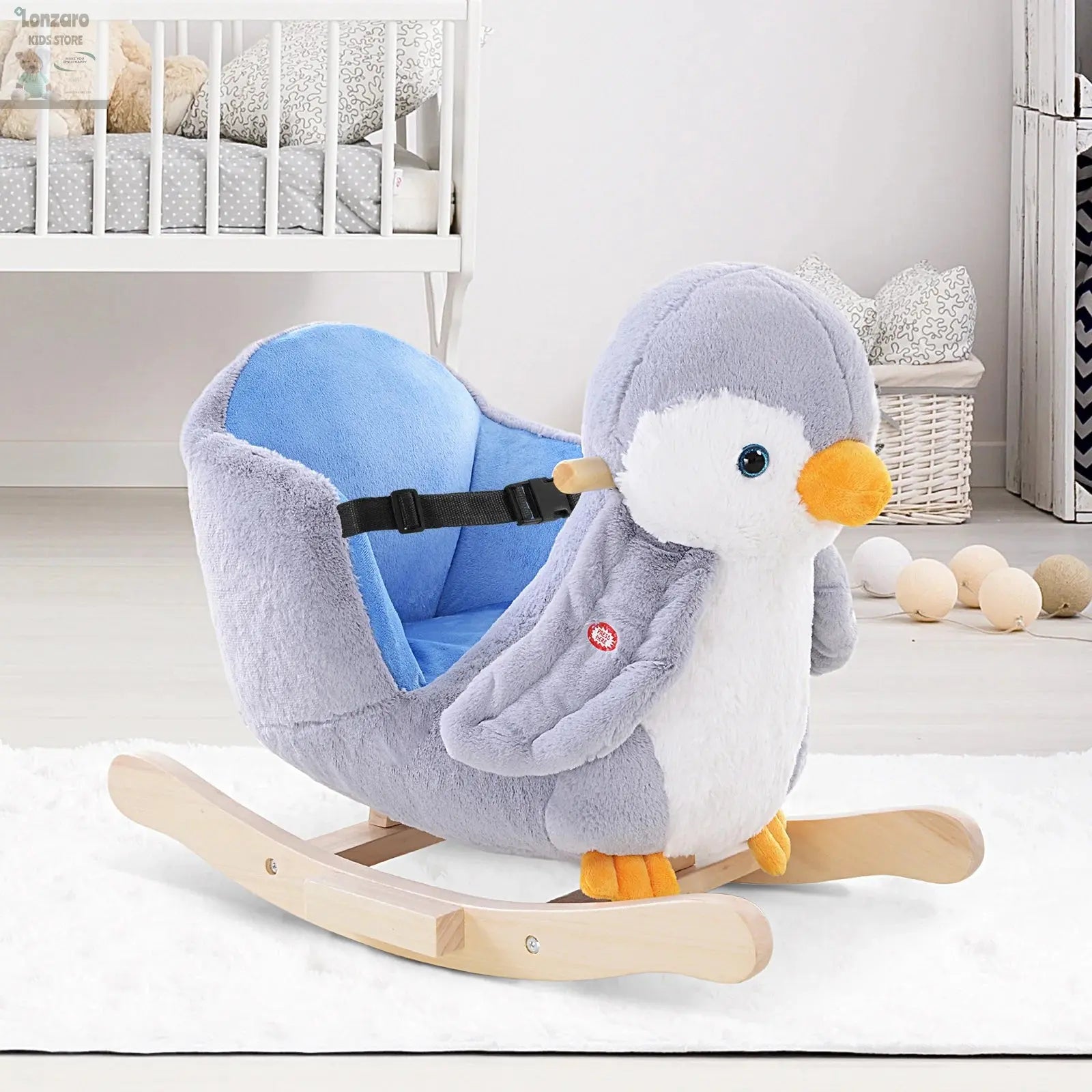 Baby Schommelpaard Penguin - Lonzaro Kids