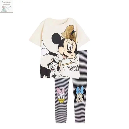 Herfst Minnie Mouse Set voor Meisjes - Lonzaro Kids