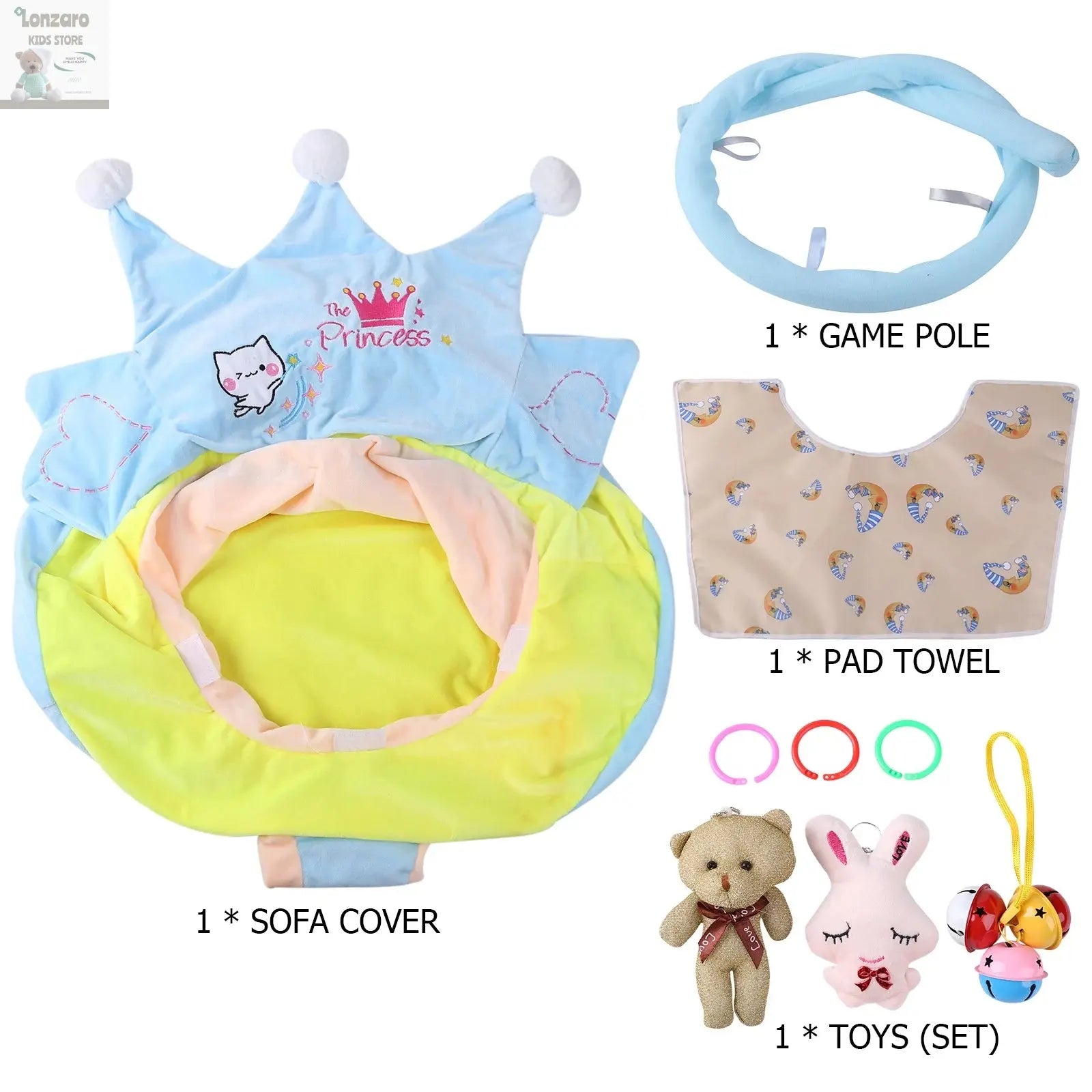 Lounge Baby Stoel Modern Design - Lonzaro Kids