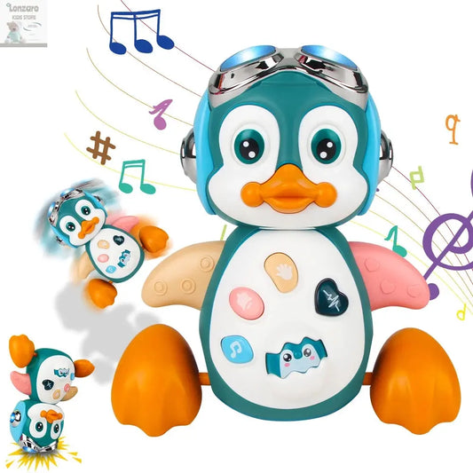 Interactieve Muzikale Pinguïn voor Baby's en Peuters - Lonzaro Kids