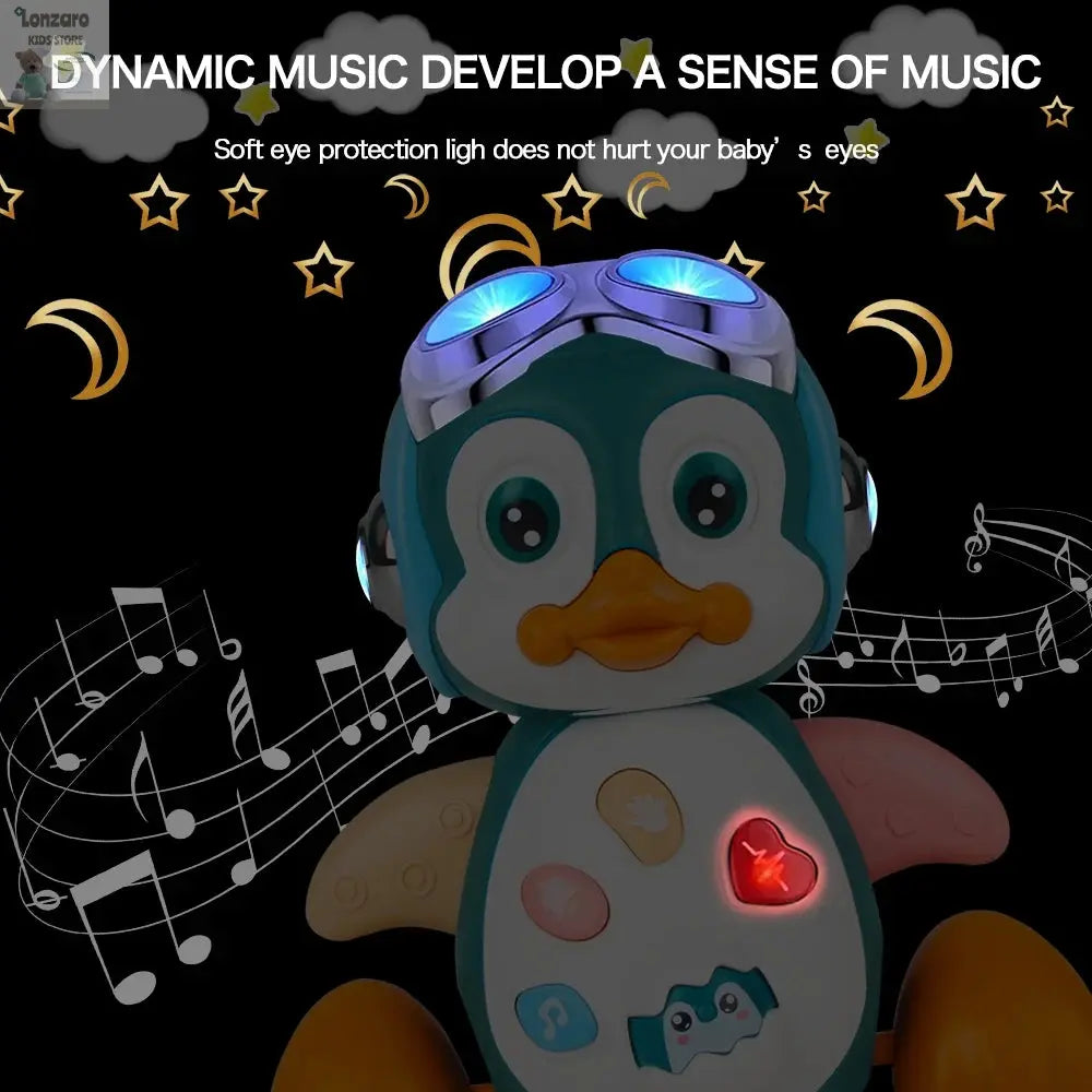 Interactieve Muzikale Pinguïn voor Baby's en Peuters - Lonzaro Kids