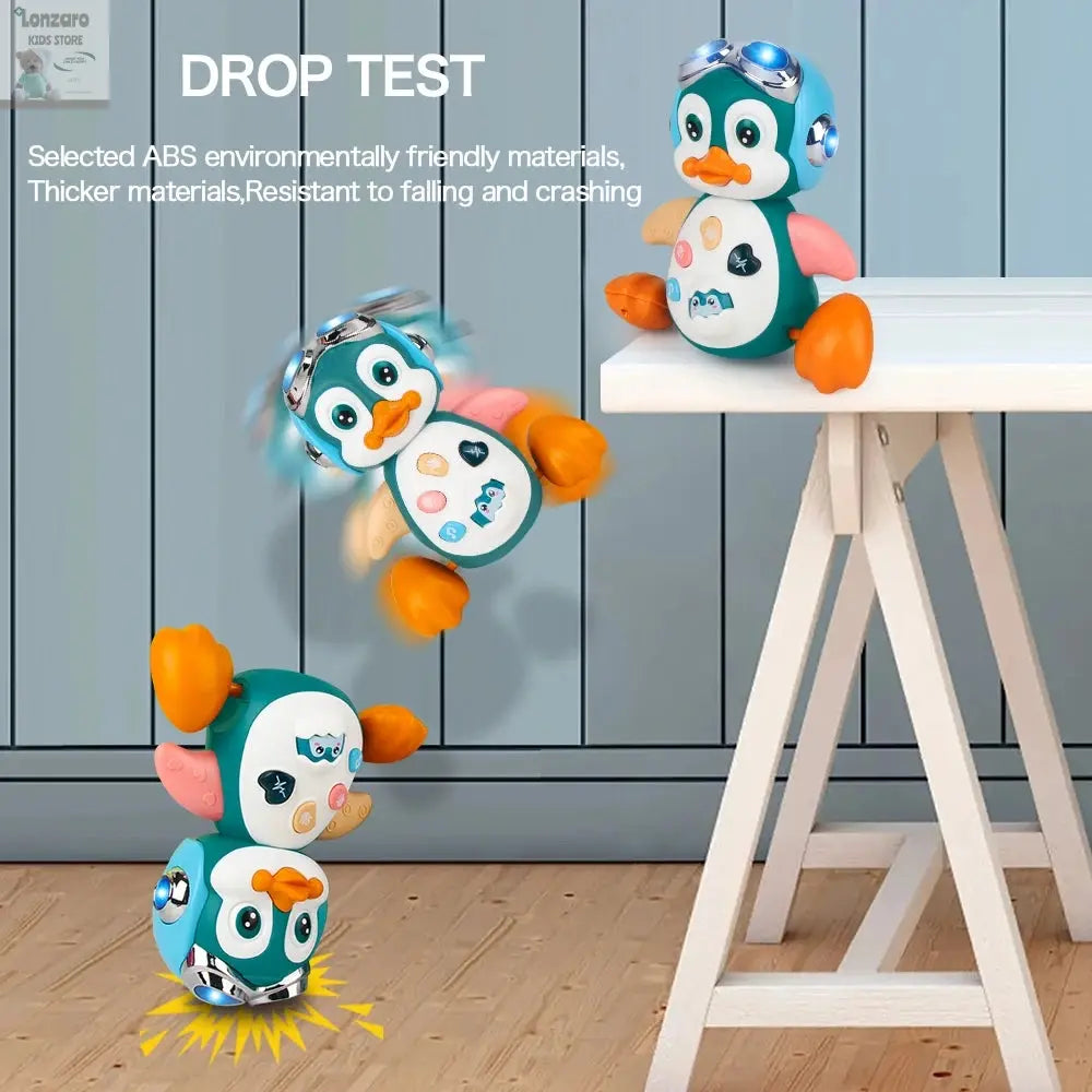 Interactieve Muzikale Pinguïn voor Baby's en Peuters - Lonzaro Kids