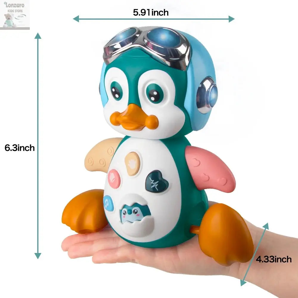 Interactieve Muzikale Pinguïn voor Baby's en Peuters - Lonzaro Kids