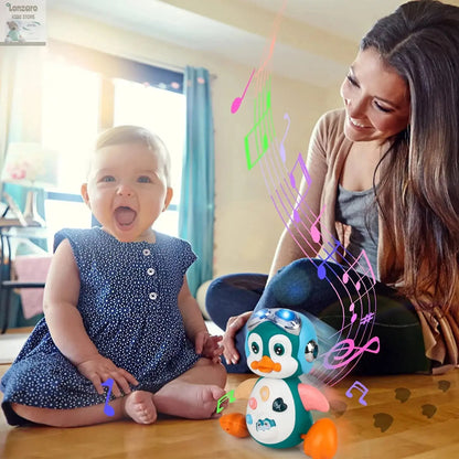Interactieve Muzikale Pinguïn voor Baby's en Peuters - Lonzaro Kids