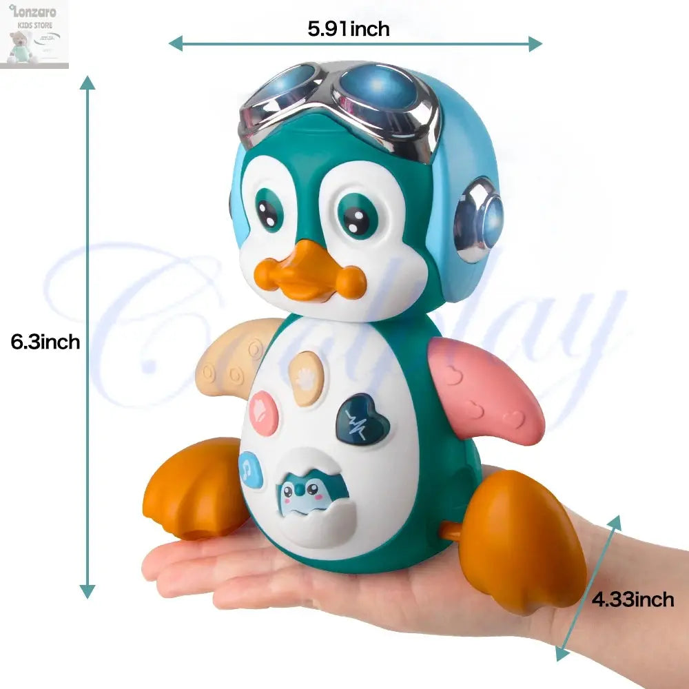 Interactieve Muzikale Pinguïn voor Baby's en Peuters - Lonzaro Kids